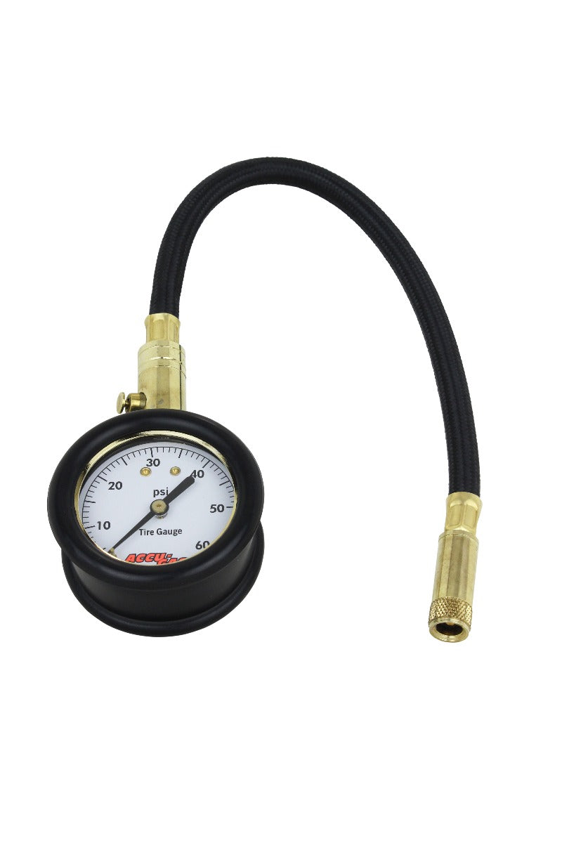 ACCU-GAGE® by Milton® Dial Tire Pressure Gauge w/ Straight Air Chuck and 11