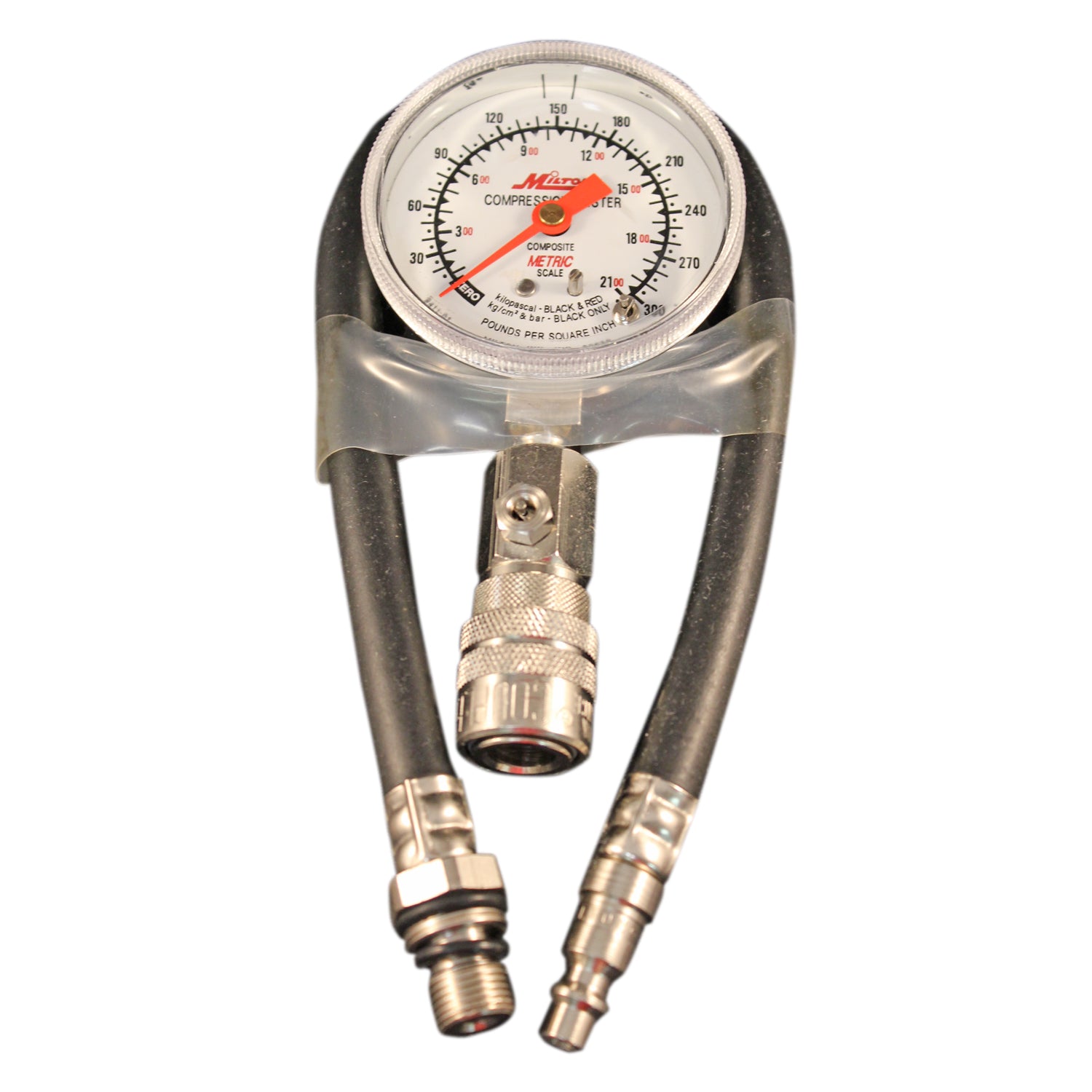 Round Compression Tester Deluxe Compression Tester | Milton Industries