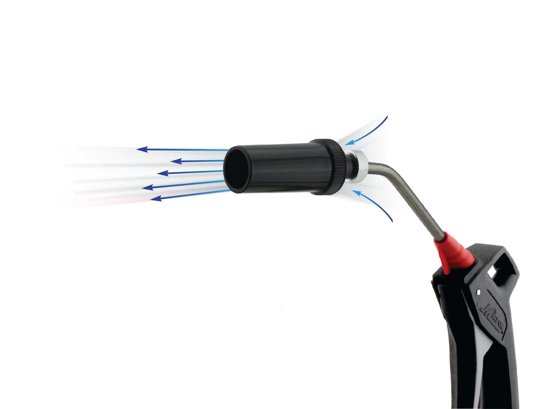 Pistola Profilo ISO B Punta Integrata Ugello Metallico - Foto 3