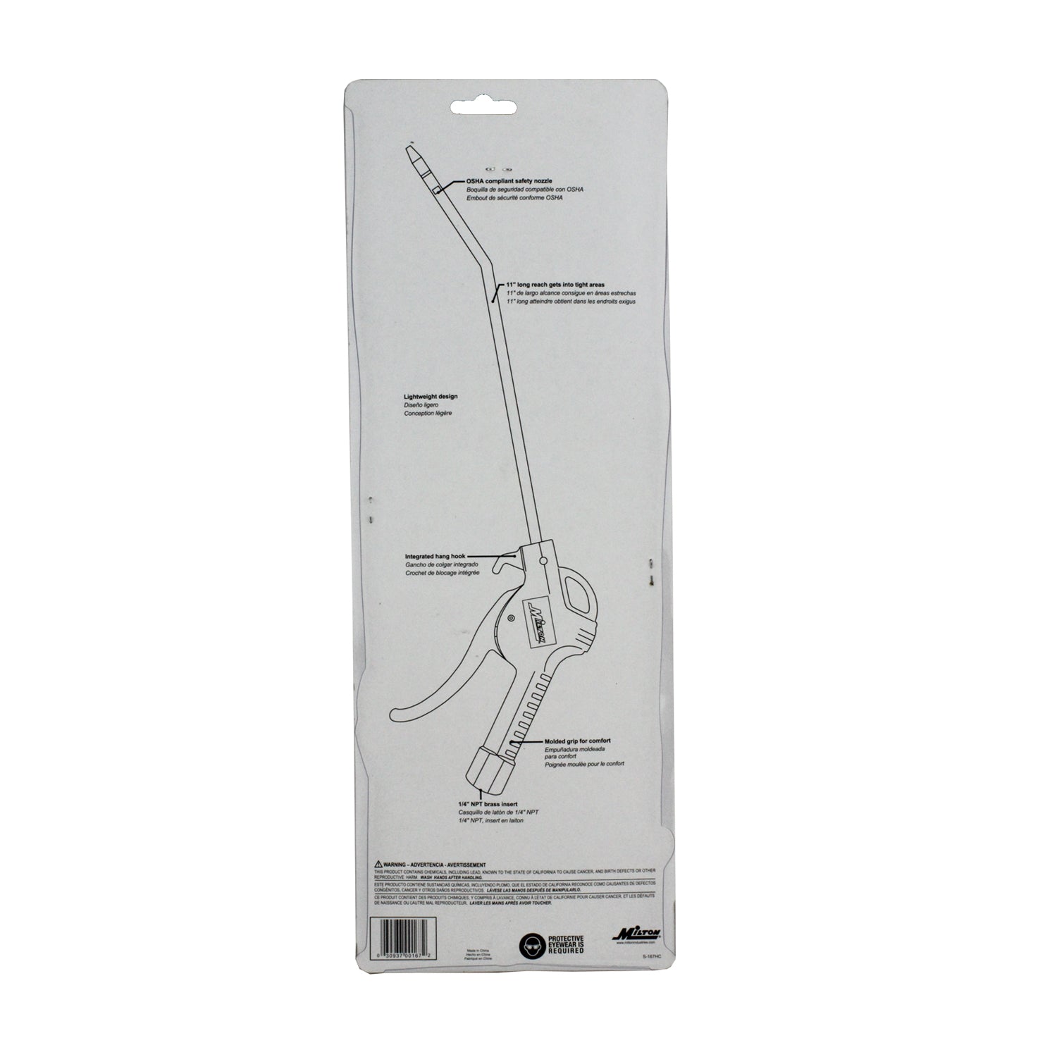 Pistol Grip Blow Gun, 10