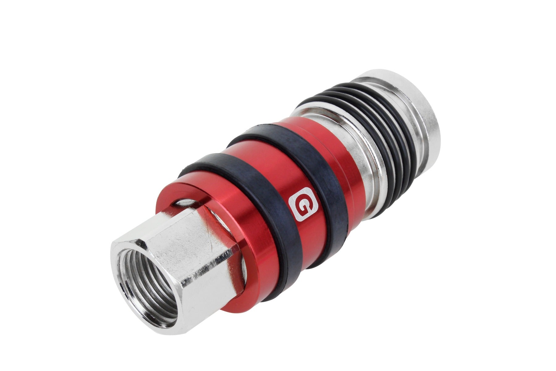 Universal Safety Super Coupler for 1/4 NPT Air Hose Power Tank
