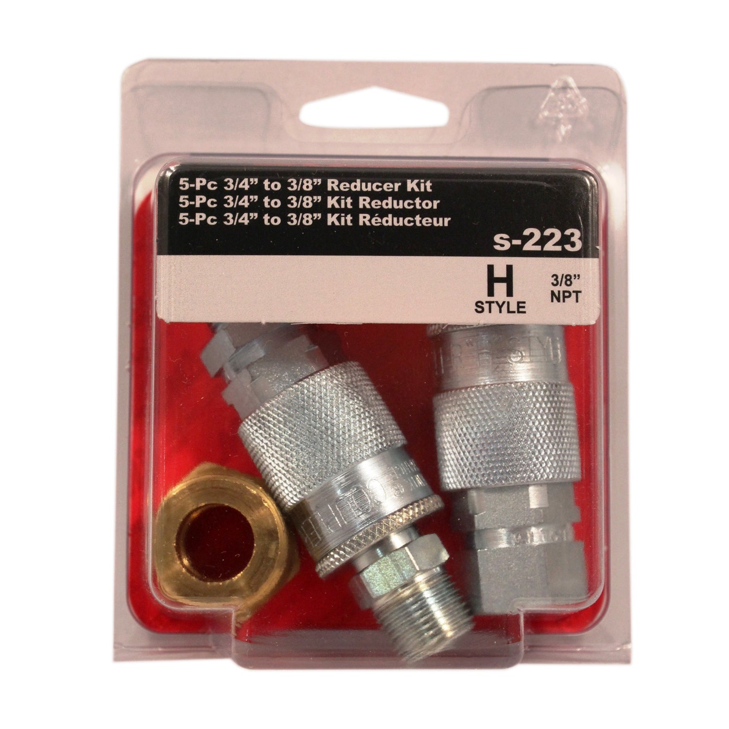 Reducer Kit H-Style Coupler and Plug Reducer Kit