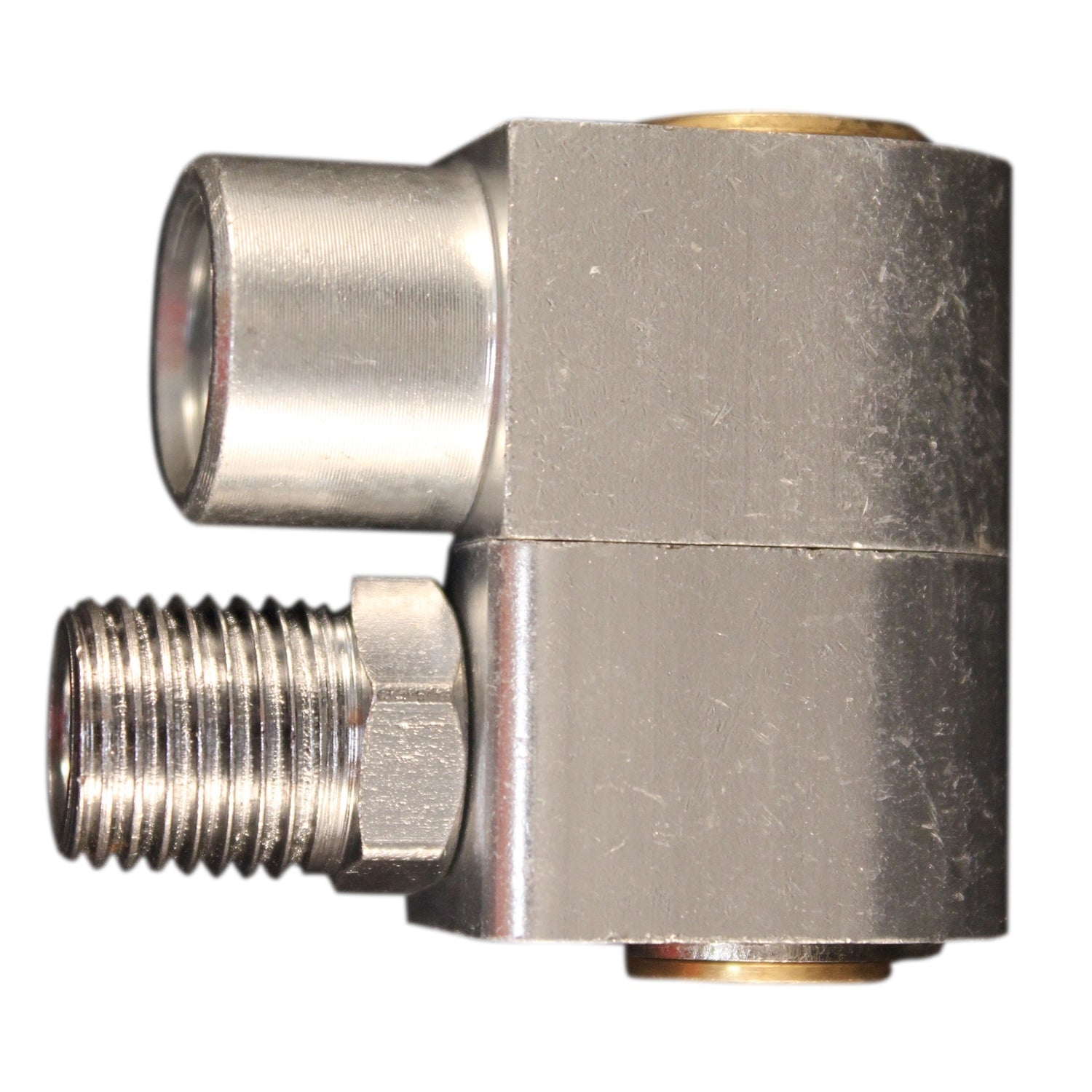 Reusable Air Hose Fitting, Swivel Body Adapter, 3/8 x 3/8, 3/4