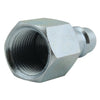 HIGHFLOWPRO® 3/8" FNPT V-Style/Euro Interchange Steel Air Plug Fitting (High Volume Low Pressure Application)